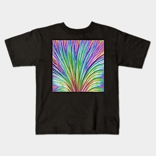 Rainbow of pastel colours Kids T-Shirt